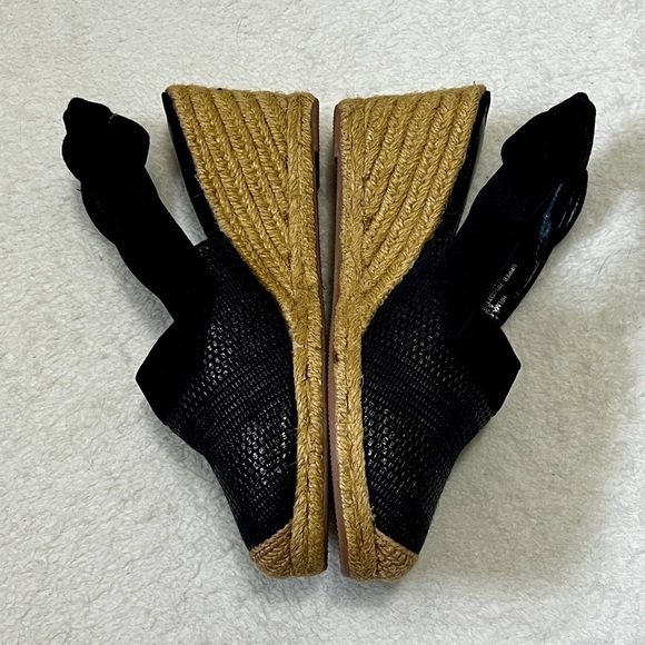 Lauren Ralph Lauren Helma Espadrille Slingback Wedge Sandals - 5.5 - Picture 2 of 12